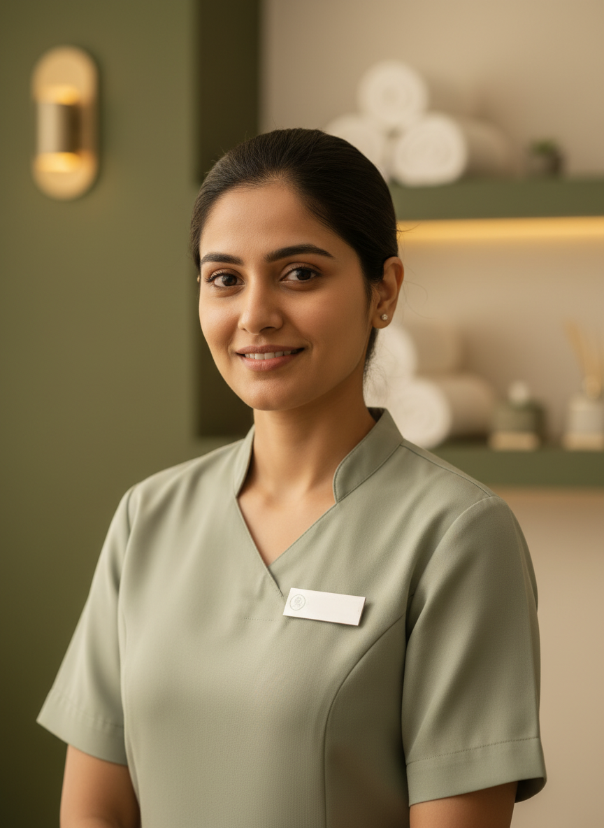 Infinity Spa therapist